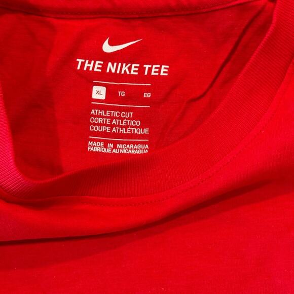 Emotionally Unavailable x Nike E.U AIR T-Shirt *NEW WITH TAGS*Size XL*RED - Picture 5 of 5
